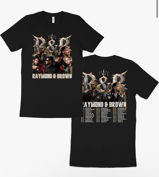Chris Brown and Usher Fan Tour Tee